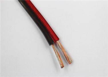 2awgの赤くおよび黒いスピーカー ワイヤー ポリ塩化ビニールの絶縁材の多繊維の銅ケーブル